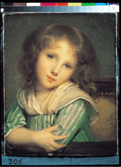 Girl at the Window by Jean Baptiste Greuze
